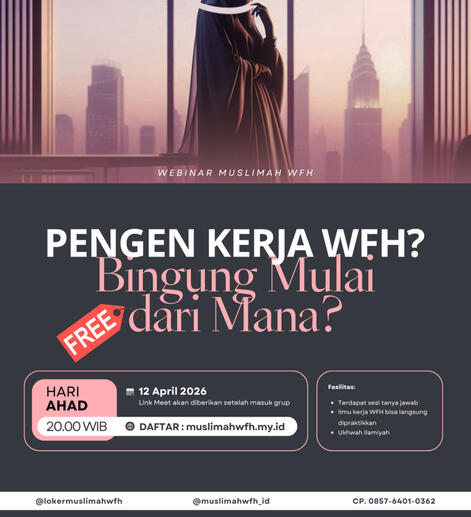 Mulailah Menata Karir Walau dari Rumah Aja (WEBINAR)