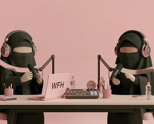 Relawan Muslimah WFH